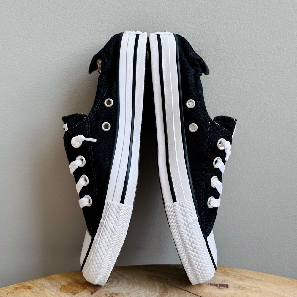 Converse All Star Shoreline Black Size 7 Slip On Canvas Sneakers Women